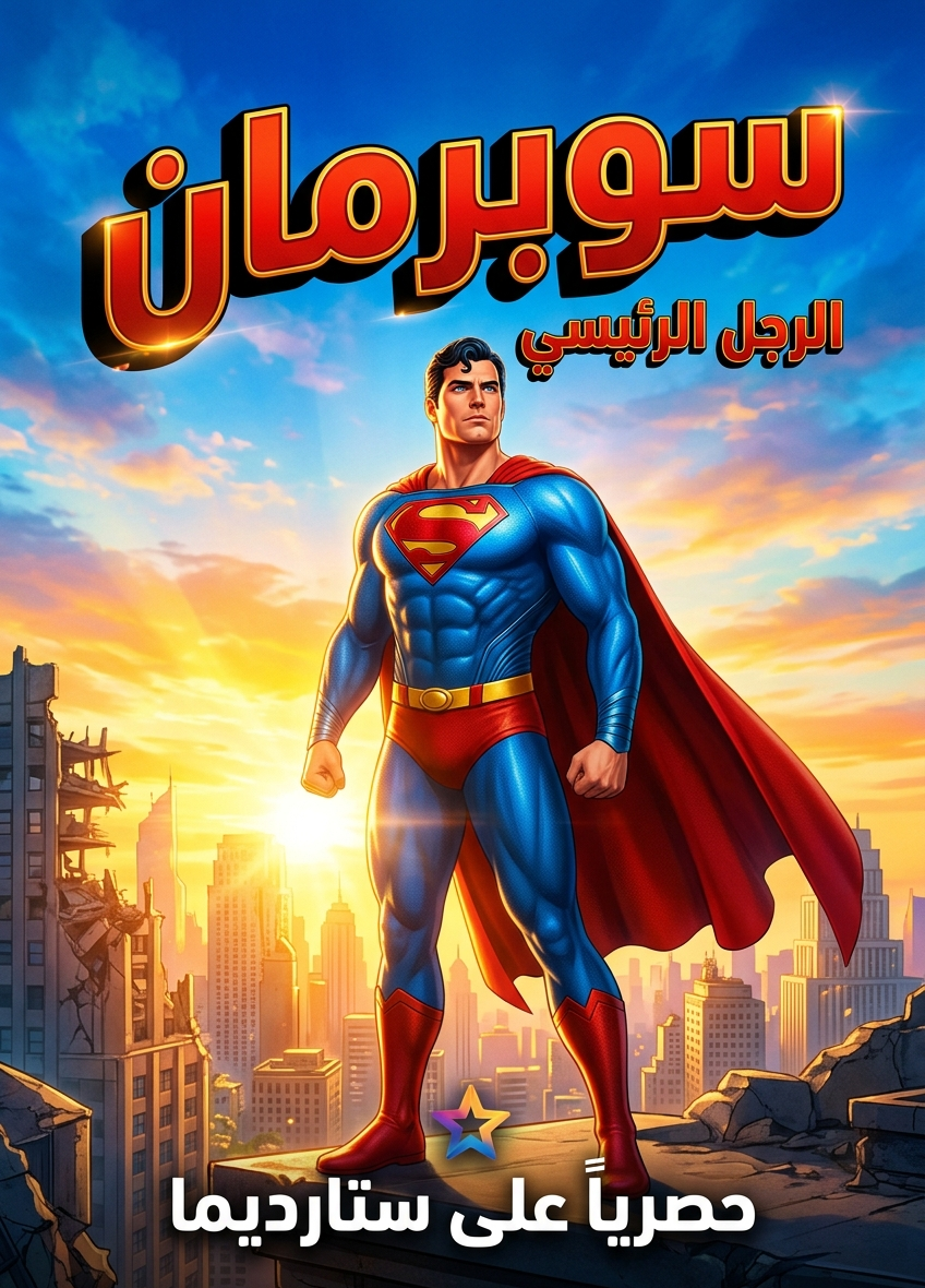 Poster for سوبرمان الرجل الرئيسي