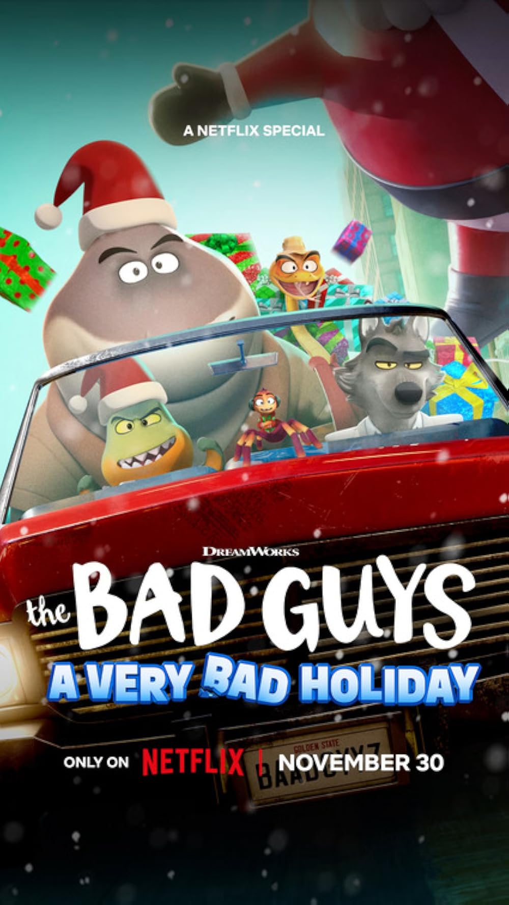 Poster for The Bad Guys: A Very Bad Holiday