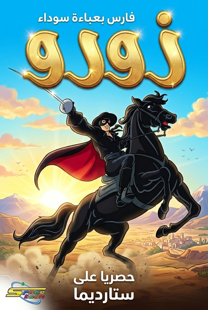 Poster for زورو فارس بعباءة سوداء