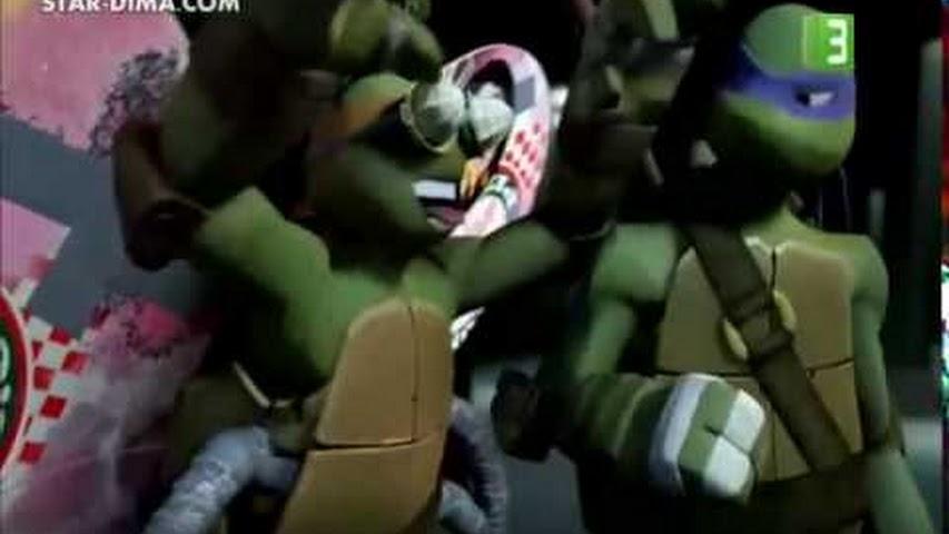 سلاحف النينجا الجزء الثاني Teenage Mutant Ninja Turtles 3D الحلقة 1