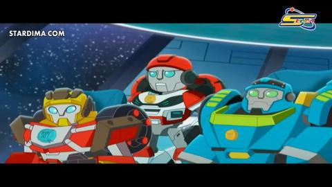 كرتون transformers rescue bots academy الحلقة 16 – محطة الفضاء