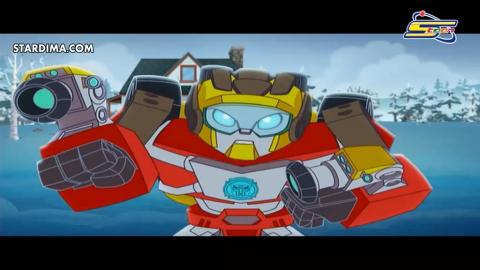 كرتون transformers rescue bots academy الحلقة 21 – موجة الجليد